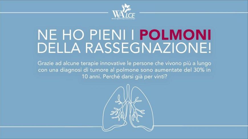 Novembre, mese di sensibilizzazione sul tumore del polmone