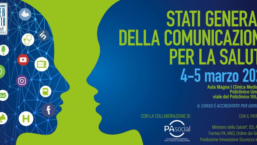 STATI GENERALI COMUNICAZIONE SALUTE