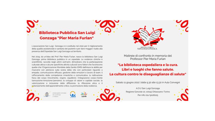 EVENTO INTITOLAZIONE BIBLIOTECA PIER MARIA FURLAN 11 GIUGNO