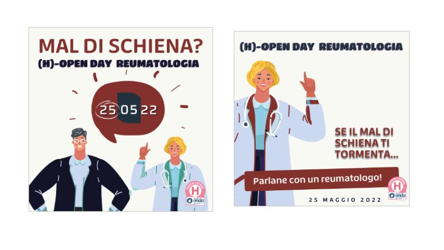 Open Day Reumatologia di Fondazione Onda al San Luigi di Orbassano
