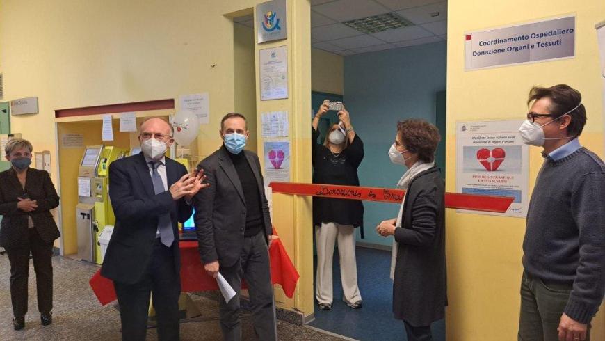 Inaugurazione sportello Coordinamento Ospedaliero Donazione Organi e Tessuti