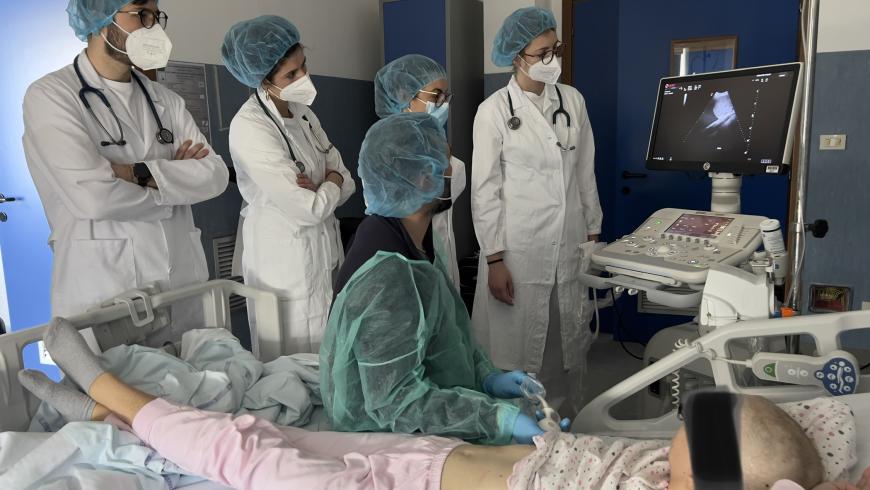 Ecografo Medicina Ematologica