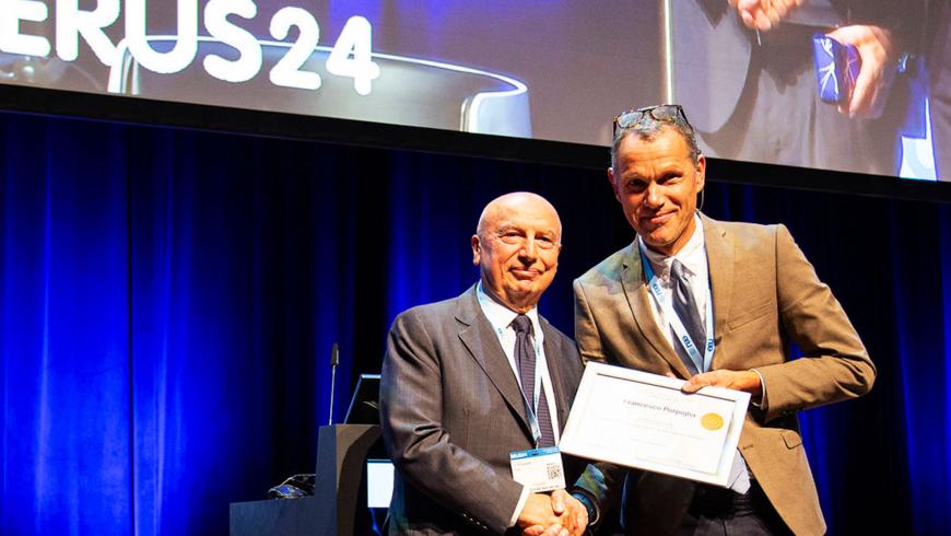 Francesco Porpiglia premiato a Bordeaux