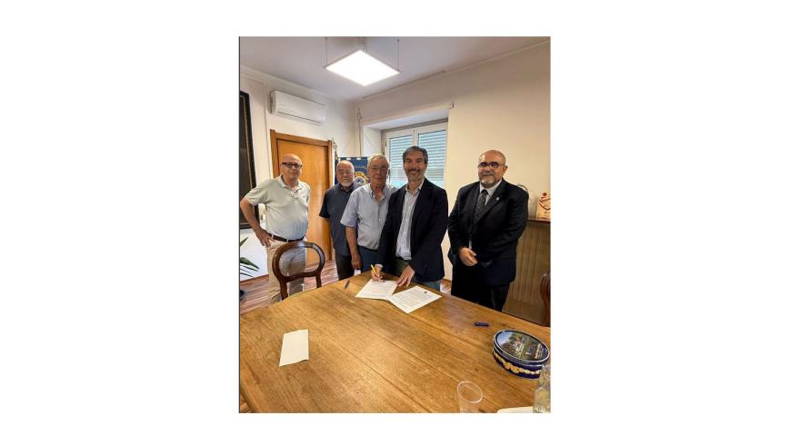 Firma convenzione ANC